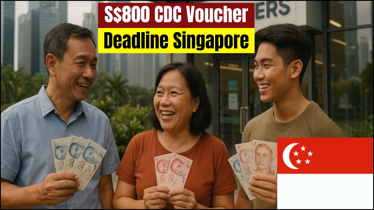 CDC Vouchers Deadline Alert: Singapore Households Must Claim S$800 Before 5 December