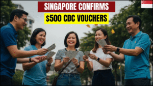 Singapore Confirms Expanded CDC Voucher Plan: New Financial Boost of S$500 for All Households 2025