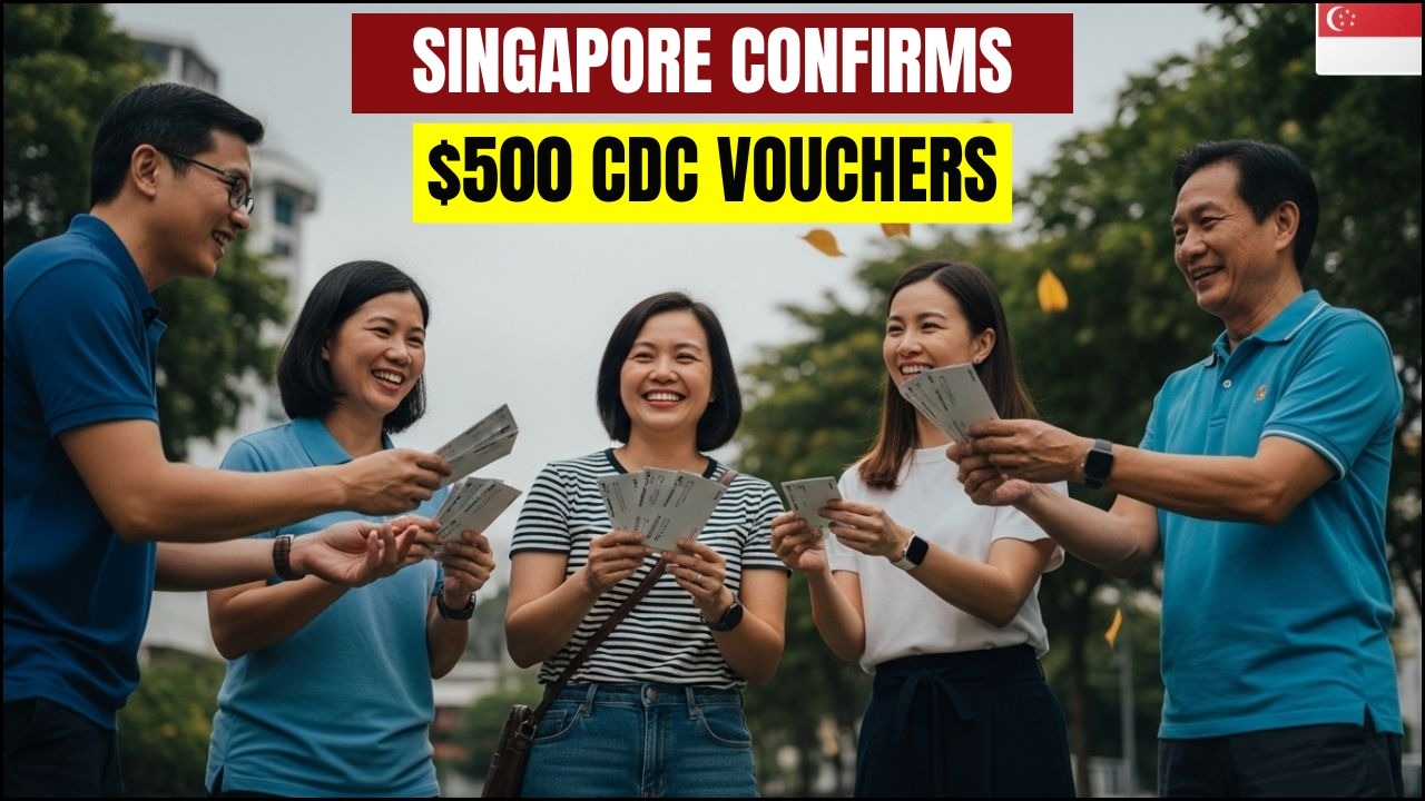 Singapore Confirms Expanded CDC Voucher Plan: New Financial Boost of S$500 for All Households 2025
